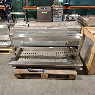 Opzet koelvitrine , RVS / Glas, 2020