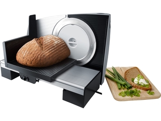 Steba AS200 Snijmachine Solinger RVS 2-in 1 mes Inox/Zwart