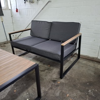 4-delige tuinmeubelset, Furniqs, Positano