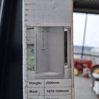 Inloopdouche Van Rijn, STo1, Chroom