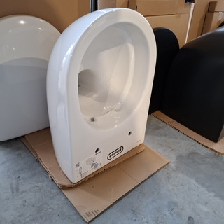 Toilet-set Geberit/Geberit, Glans wit