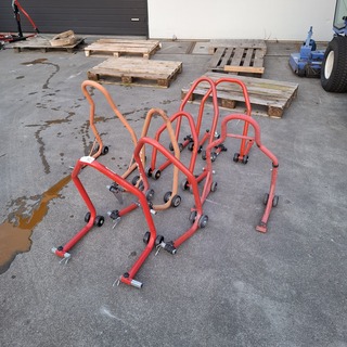 8x Paddockstand, O.a. Bike-Lift, Rood