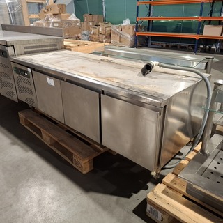 Koelmeubel, Asber, ETPB-180 GI SE, RVS, 2014