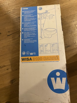 Inbouwreservoir WISA, 3100 CARRE