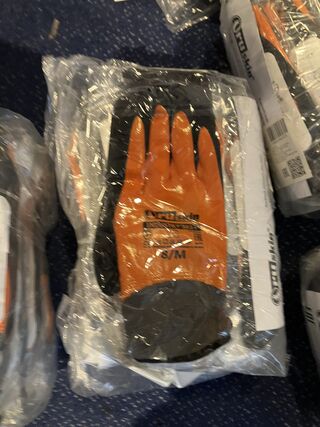 Ca. 160x Werkhandschoenen, Ruskin, Grijs