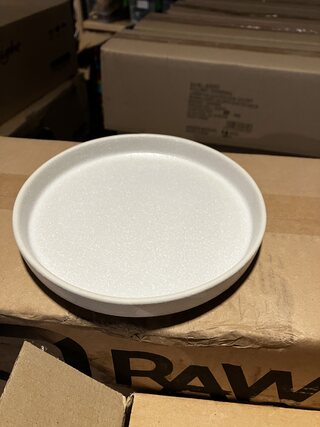 Ca. 48x Kleine borden, Q Raw, Wit