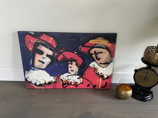 Artprint Herman brood “3 musketiers”