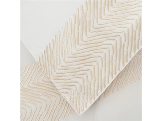 Deco Mex Beddengoedset 300TC katoen Wit/Beige