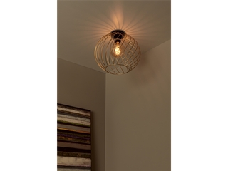 Lucide Danza Plafondlamp 40 cm Mat Goud/Messing