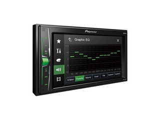 Pioneer MVH-A100V Autoradio Zwart