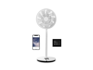 Duux Whisper Flex Smart Statiefventilator met Dock & Accu Wit