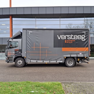 Vrachtwagen v.v. schuifzeilopbouw, Mercedes-Benz, Atego, 2019