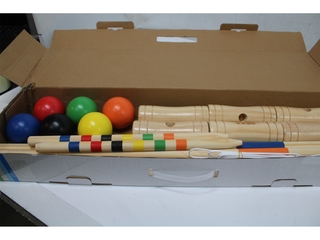 Bex Croquetset original 6 spelers rubberhout