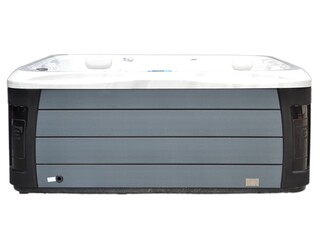 Outdoor Spa Vonato Vrijstaand 5 persoons bad Sneeuwwit bad met grijze