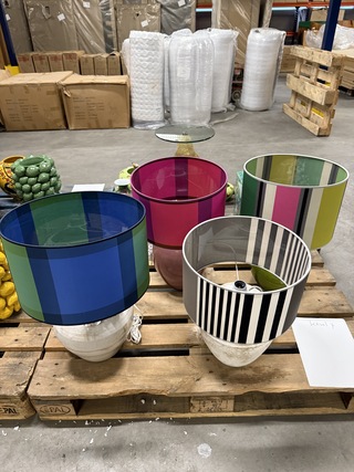 4x Lamp O.a. Designers Guild