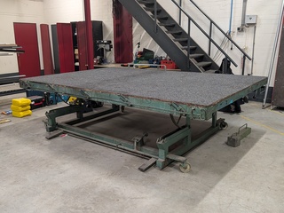 Verrijdbare werktafel