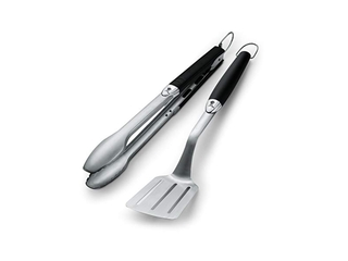 Weber  Premium Barbecuekookgerei  Roestvrij staal  Zwart