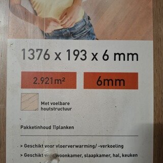 Laminaat, Klick, Bruin