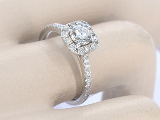 Gouden ring met diamanten