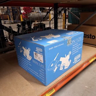 Sleuvenfrees inclusief 2 zaagbladen Ø 125mm, Baier, BDN 125