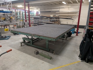 Verrijdbare werktafel