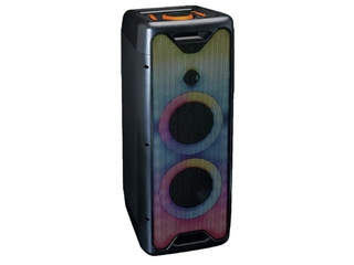 Lenco PA-260BK Party-speaker met LED-verlichting