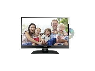 Lenco DVBT2 TV DVL1662BK 16 inch (40 cm) met DVDspeler Zwart