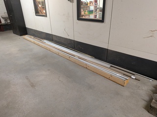 Partij aluminium profielen