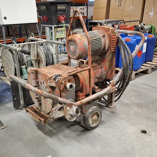 Waterpomp op wielen, SEW