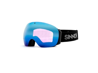 Sinner Avon Skibril mat Zwart incl 2 lenzen One size
