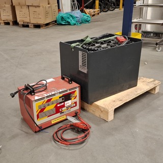 1 Accu pakket voor heftruck pompkar overige machines , E Drive, Grijs