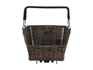 Basil Cento Rattan Look MIK 22 Liter Achtermand Bruin