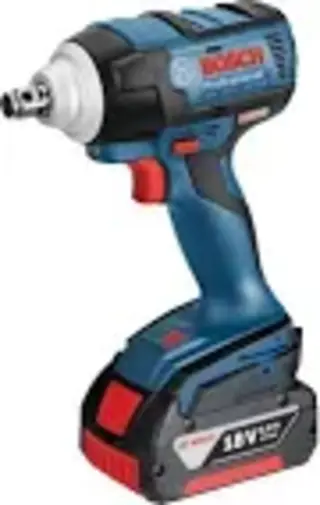 2x Accu-slagmoersleutel 1/2″ 300Nm 18V, Bosch, GDS 18V-300