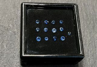 Saffier – Mooie rond geslepen natuurlijke saffieren 1.50 carat