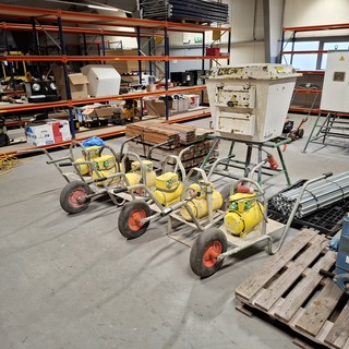 6x Omvormer t.b.v. trilnaald, Lievers