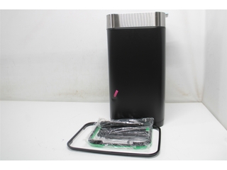 Loftey Prullenbak 60 Liter Push/touch 2x30L Zwart/RVS