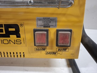 Elektroheater infrarood 3kW 230V (Red rad) Master, TS3A, bouwjaar 2018