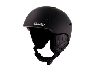 Sinner Crest Skihelm Zwart Maat S
