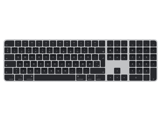 Apple Magic Keyboard toetsenbord USB + Bluetooth Zwart