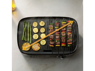 Philips Tafelgrill HD6210/90 Instelbare temperatuur 2400W