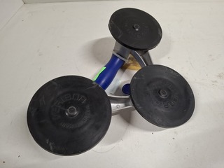 Zuignap – 100kg – 3xØ120mm, Bohle, Veribor 603, 2011