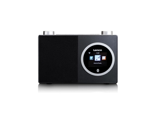 Lenco DIR-70BK Internet Radio met kleurendisplay en Bluetooth Zwart