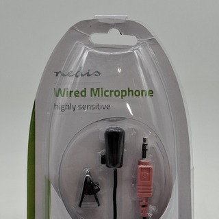 Ca. 15x Clip-on microfoon, Nedis, Wired Microphone