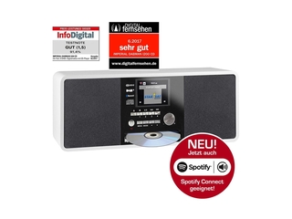 Imperial Dabman I200 Internet/Dab+ Radio Met CdSpeler Wit