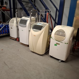 4x Mobiele airco, O.a. Cosmo