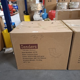 1 Fauteuil, SanderZ, Dark Grey