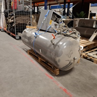 Compressor opstelling, Mattei, ERC504H, 2001