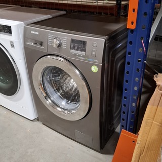 Wasmachine, Samsung, WF70F5E2W4X – 7.0 KG A++, Donkergrijs / Antraciet