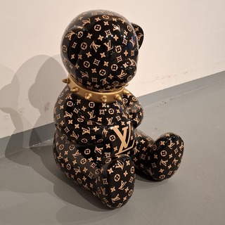 Bad beer beeld , Zwart