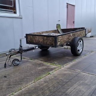 Aanhanger met inhoud